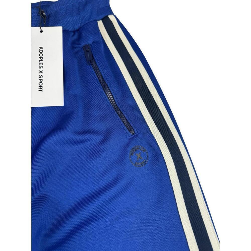 The Kooples x Sport Fleece Slim Fit Joggers Sweatpants Blue Size L - Picture 4 of 6